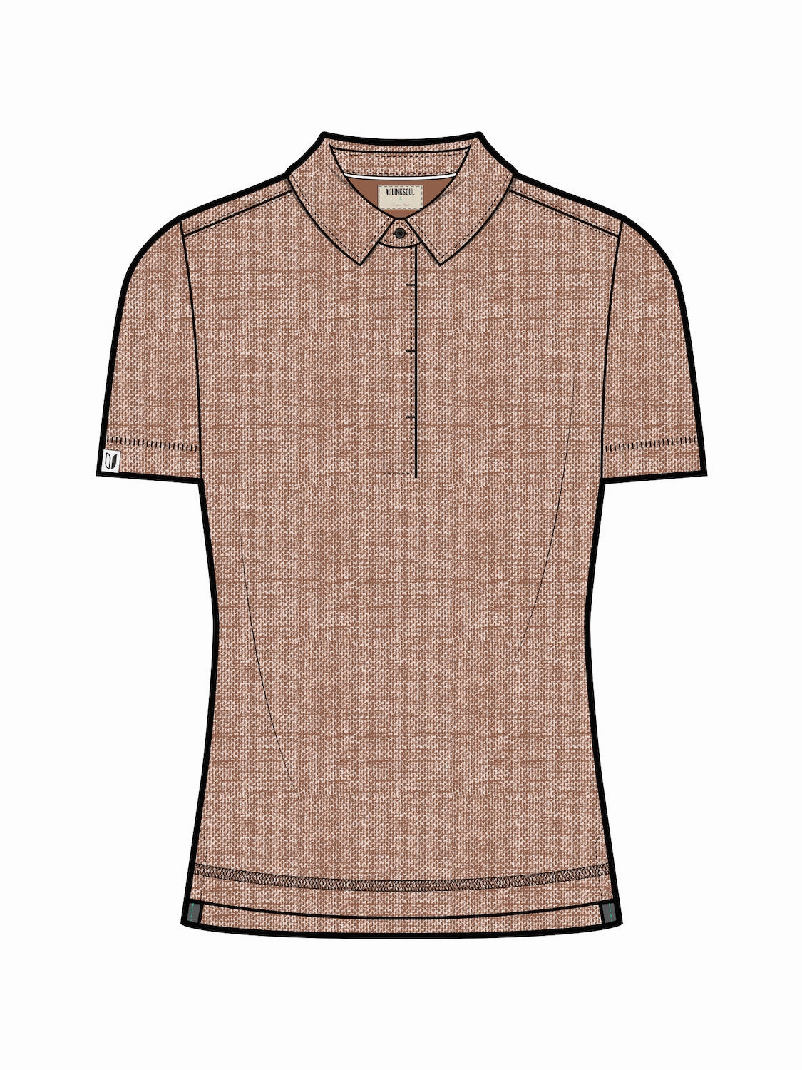 Soft Wear Trendy Appeal Linksoul Kara Womens Polo