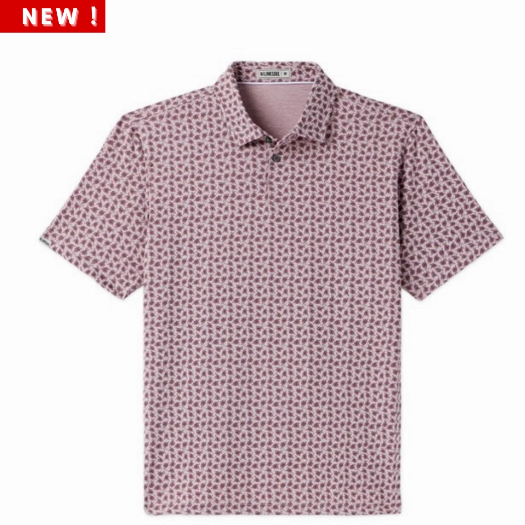 Linksoul Palomar Performance Polo Fashion Layer Tagless Neck Label