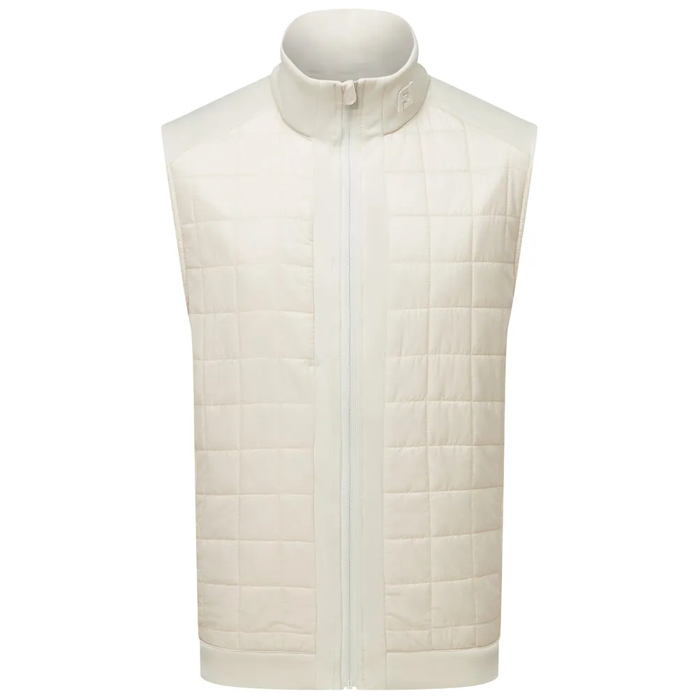 Party Devotion FootJoy Thermoseries Lightweight Insulated Vest - Stone