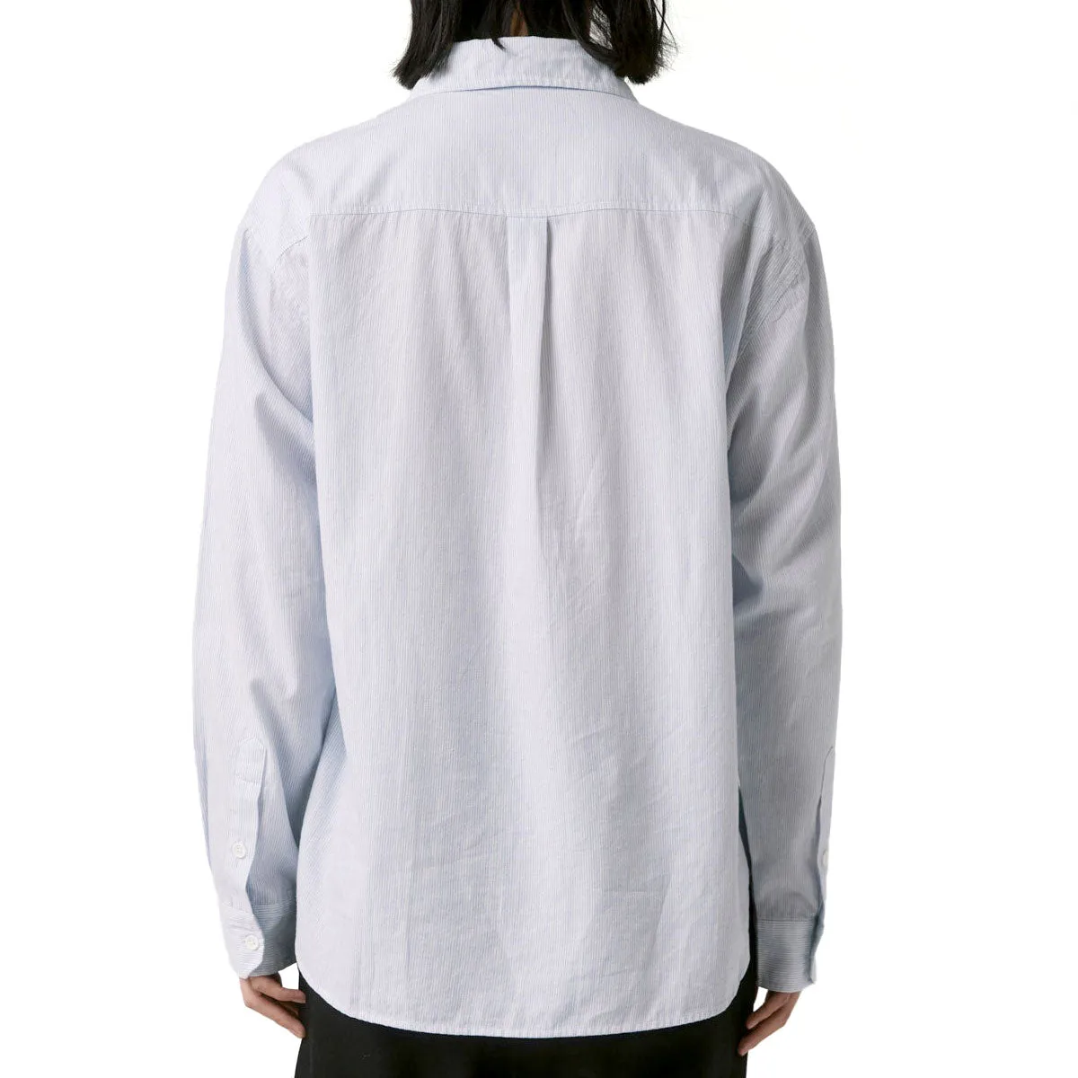 Former Puncture Long Sleeve Shirt - White All day wearability