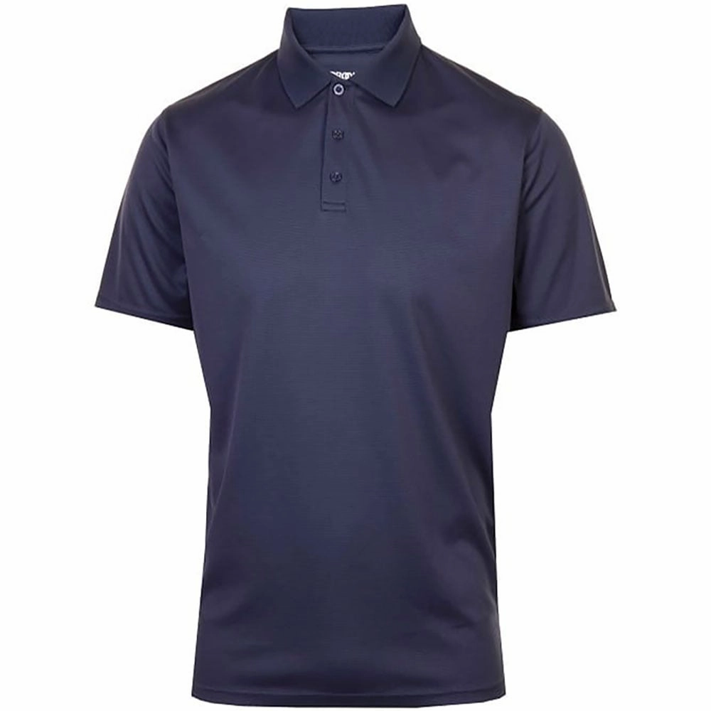 Simple and Comfortable Fit For All Day ProQuip Performance Pique Polo Shirt - Navy