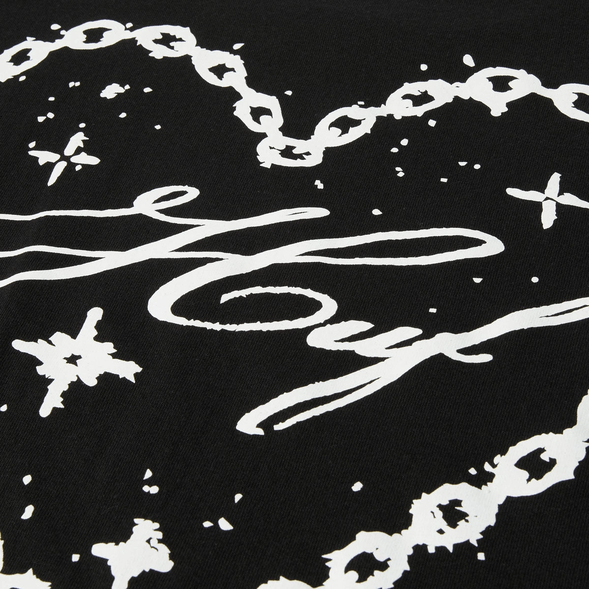 Easy and Relaxed HUF Be Mine T-Shirt - Black