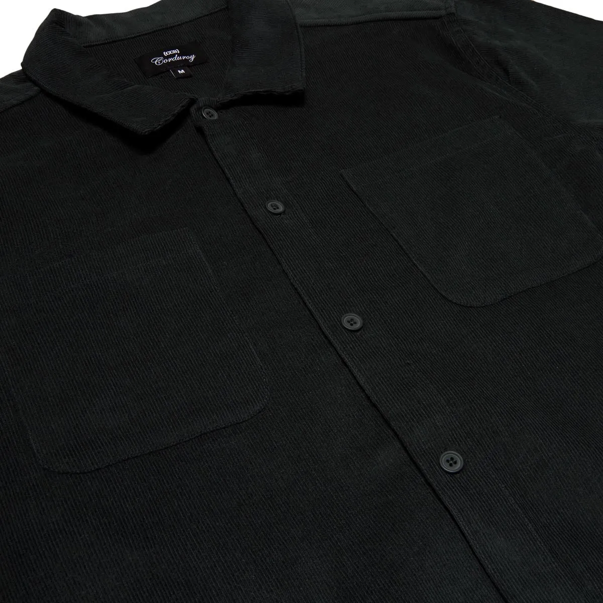 CCS Long Sleeve Corduroy Shirt - Green Personalized Touch Smart Appearance