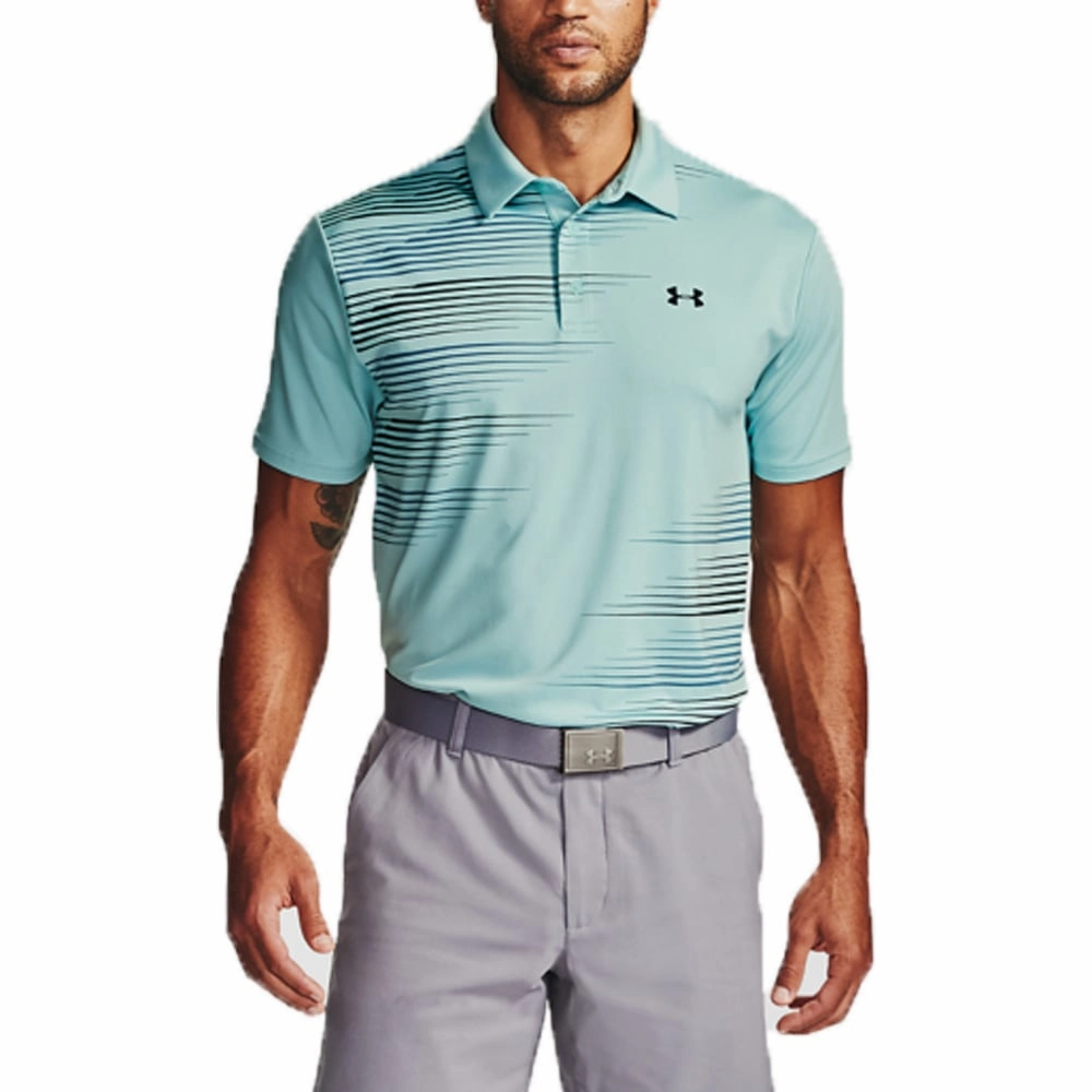 Under Armour Playoff Polo 2.0 - Enamel Blue/Lichen Blue/Black Chic Vibe
