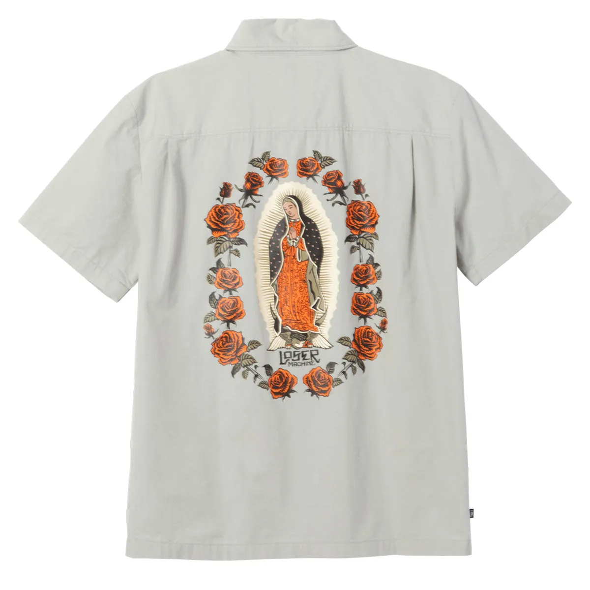 Loser Machine Guadalupe Shirt - Grey Odor Resistant Ethical production