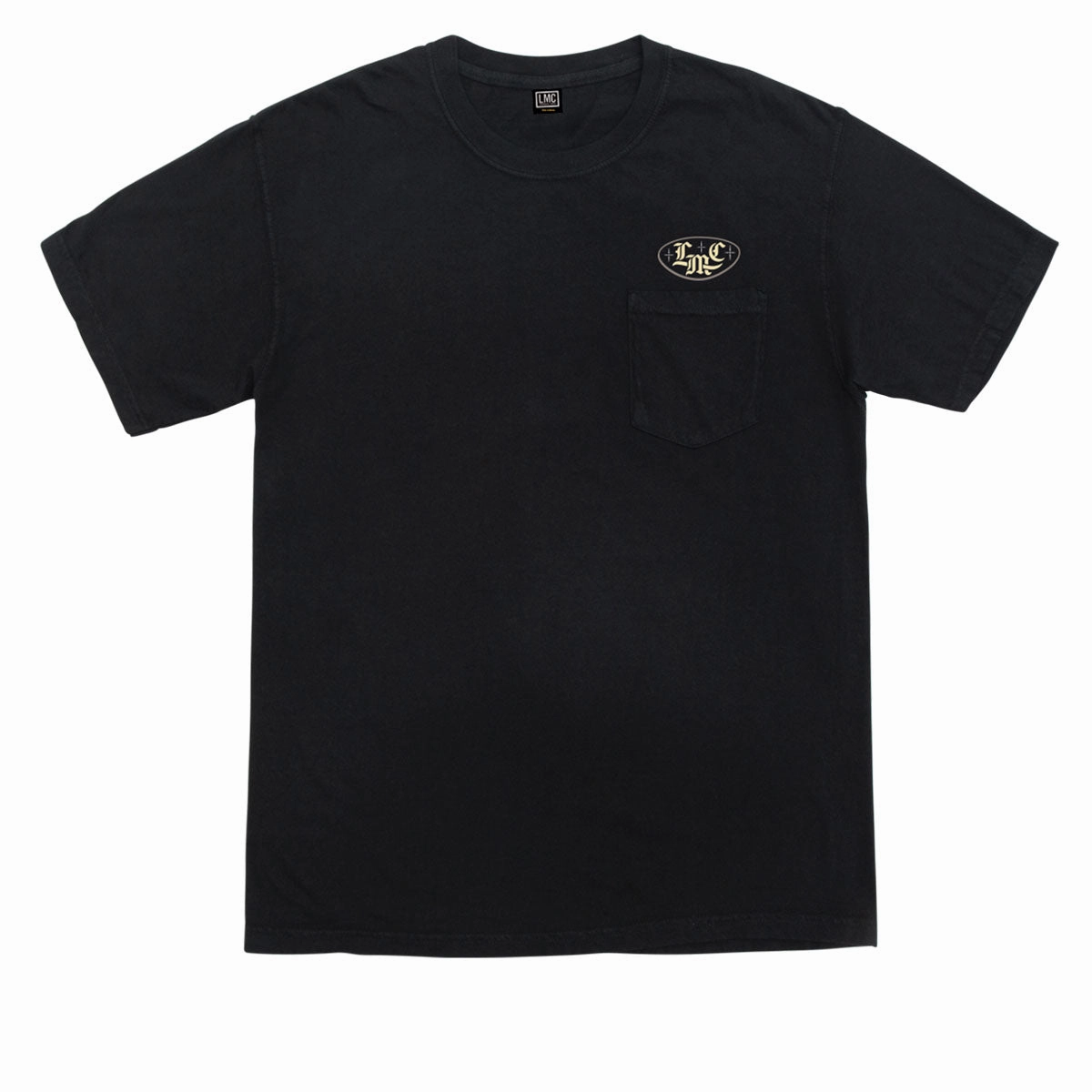 Loser Machine Smoking Lounge Pocket T-Shirt - Black Floral Print