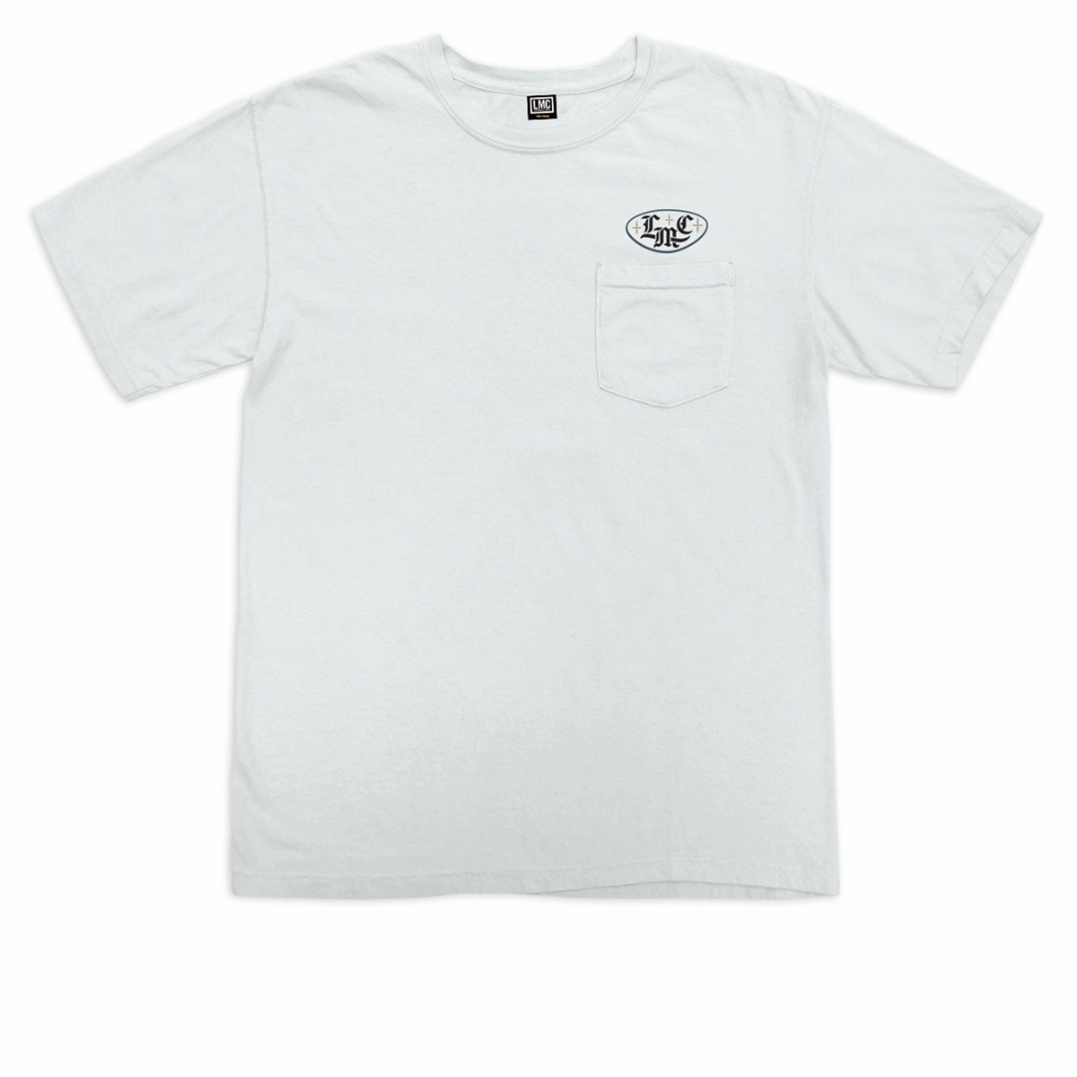 Loser Machine Smoking Lounge Pocket T-Shirt - White Travel Friendly