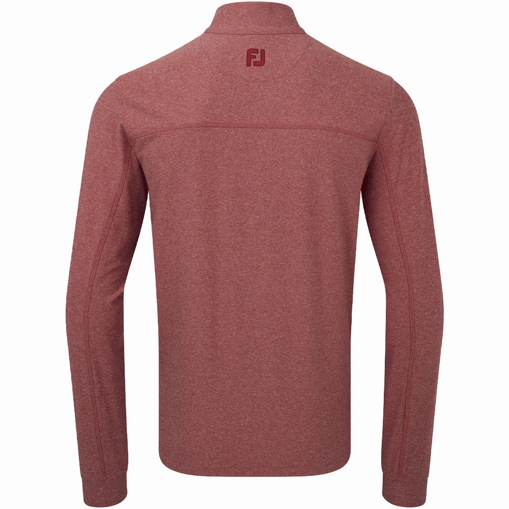 product semi formal grace Weekend Wear FootJoy Heather Chill-Out XP 1/2 Zip Pullover - Heather Tonal Red