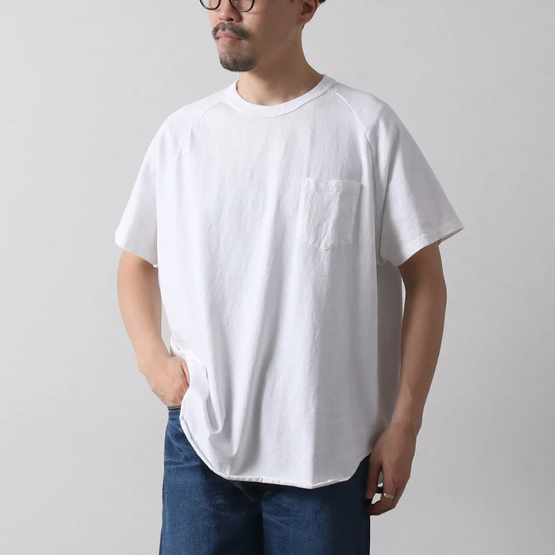 WALLA WALLA SPORT / Short Sleeve Pocket Baseball T-Shirt Ultra Soft Blended Textile Versatile Look