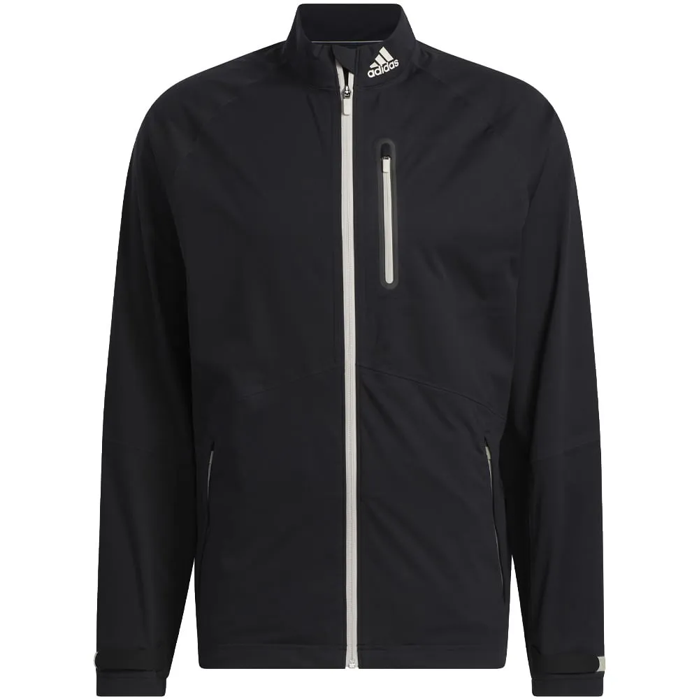 adidas RAIN.RDY Waterproof Jacket - Black elastic waistband