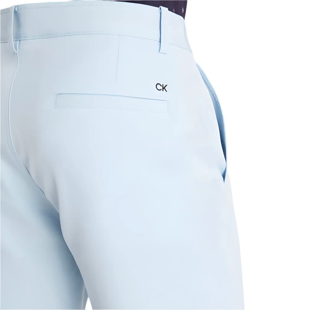 Calvin Klein Bullet Stretch Shorts - Blue Regular Fit Stretchable Material
