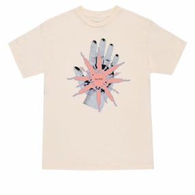 SkinFriendlyFibers Basic Top Quasi Handsfree T-Shirt - Cream