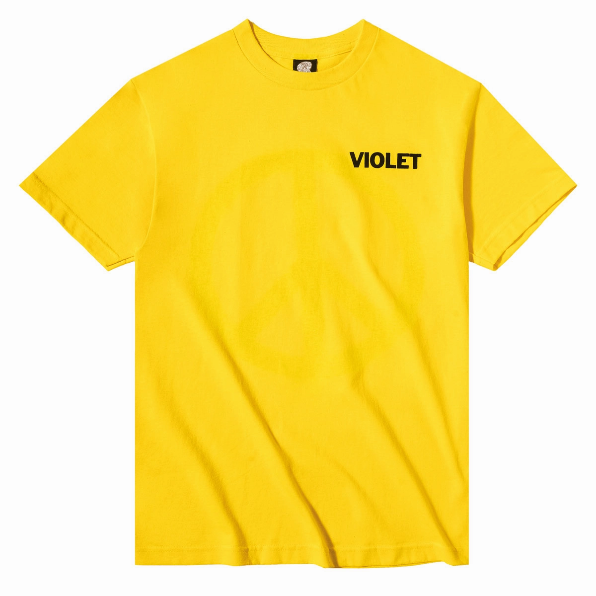 Sports Apparel Violet Peace T-Shirt - Yellow