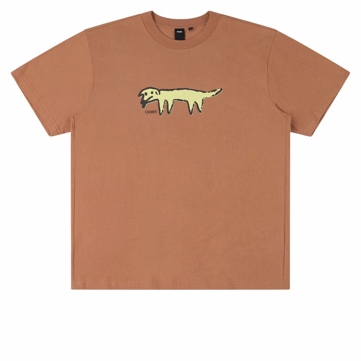 Casual Vibe Wear Former Temper T-Shirt - Copper