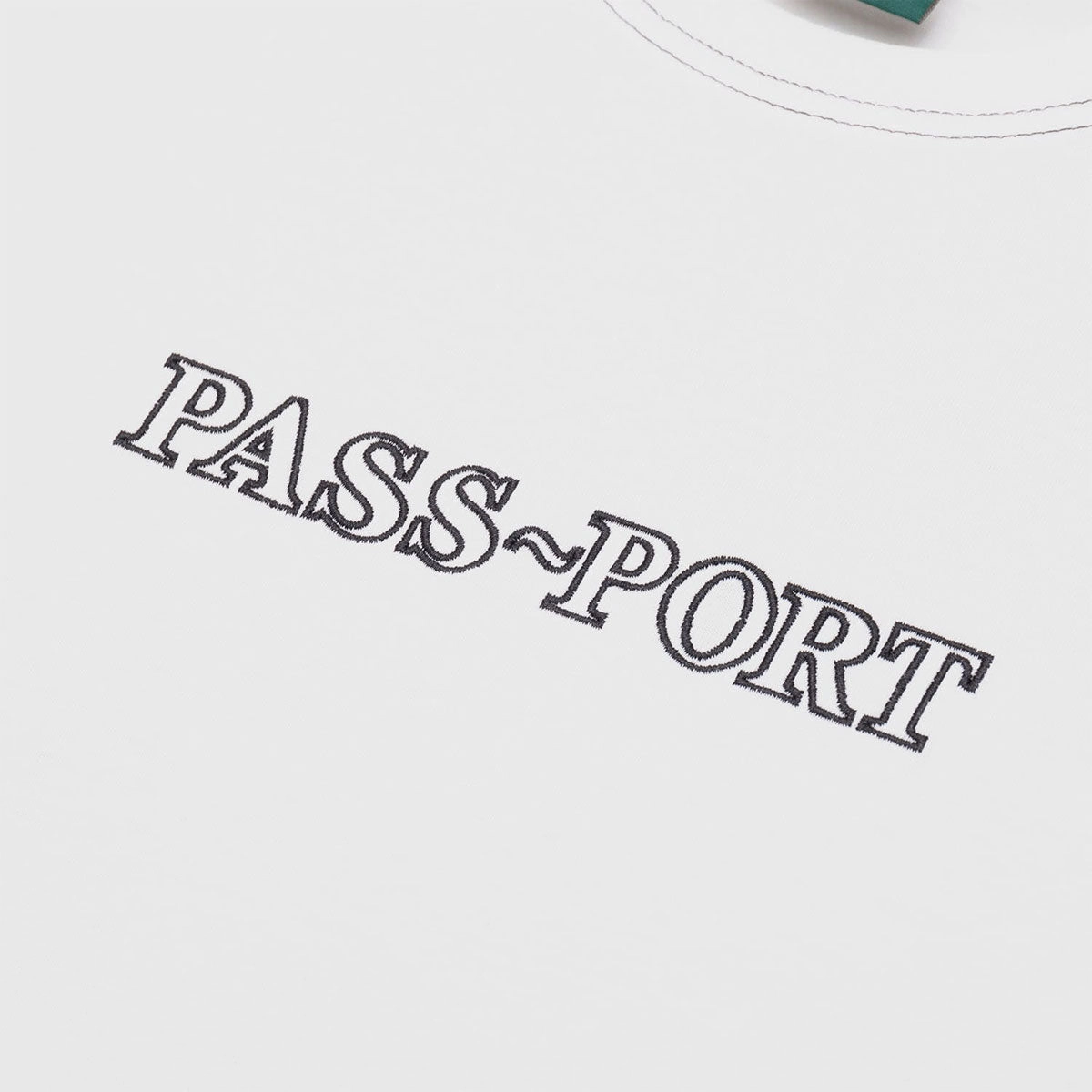 Active Outfit Sporty Appeal Passport Official Organic Cotton T-Shirt - White