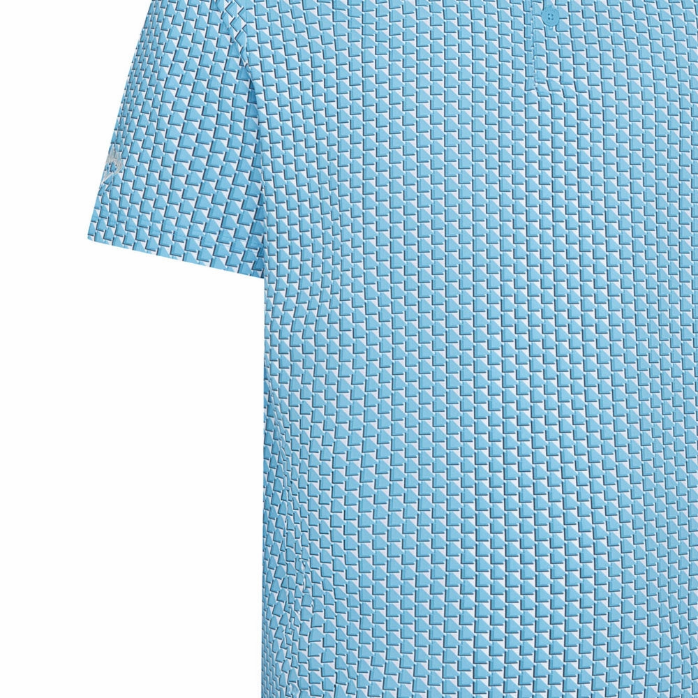 Callaway Chev Geo Polo Shirt - Hawaiian Surf Timeless Comfort Wear Christmas