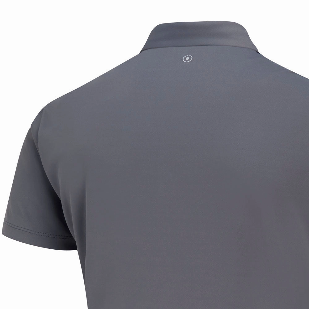 Comfy Style Bold Look Ping Hall Polo Shirt - Rock/Grey