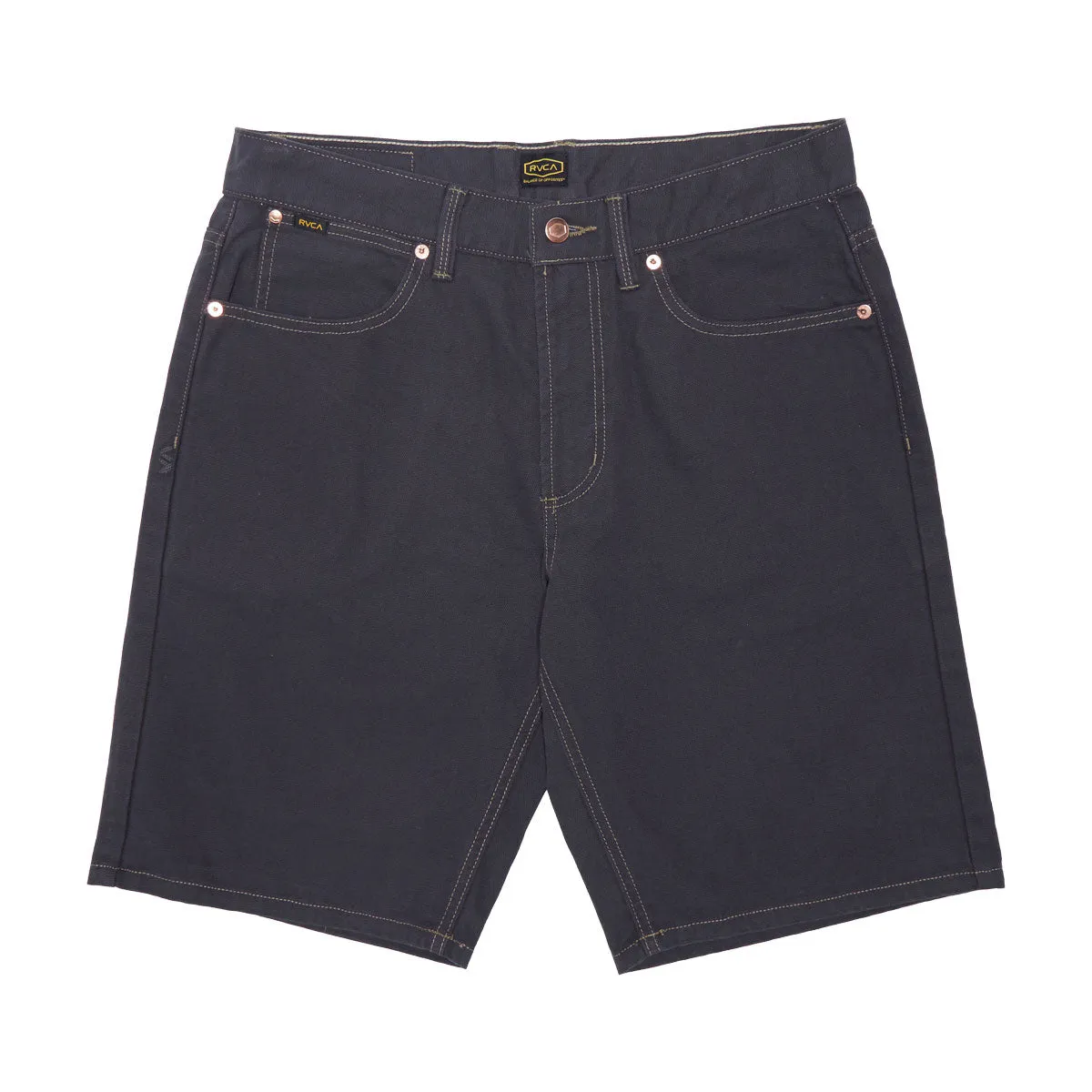 present for her camping clothing RVCA Dayshift 5 Pocket 21 Shorts - Garage Blue