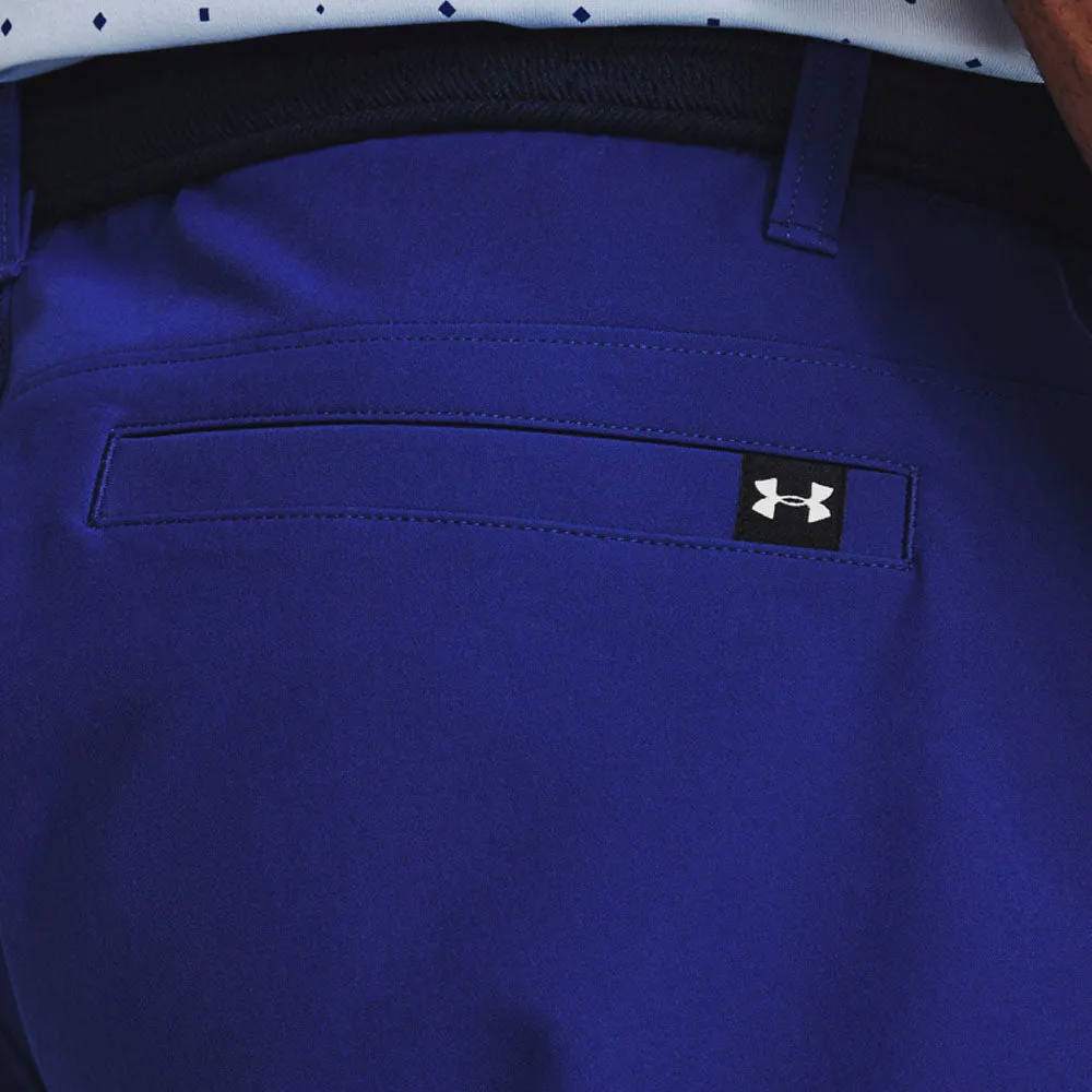 Soft Inner Lining Athletic Comfort Under Armour Drive Taper Shorts - Bauhaus Blue