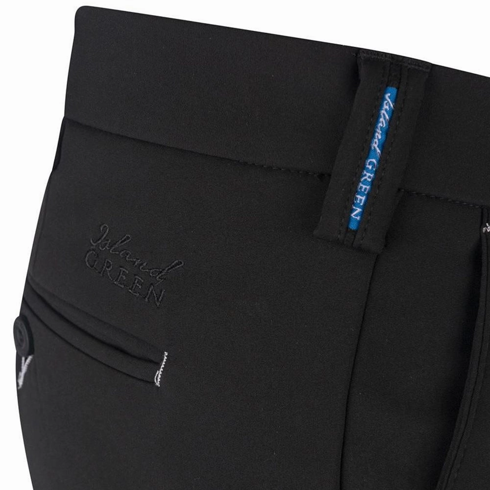 Flattering Style Island Green All Weather Trousers - Black