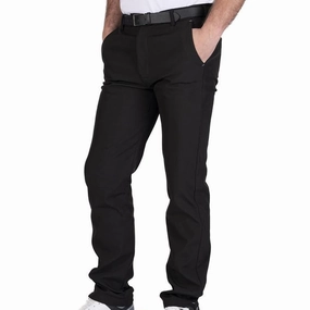 Slim Fit Wear Slim Stretch Island Green All Weather Trousers - Black