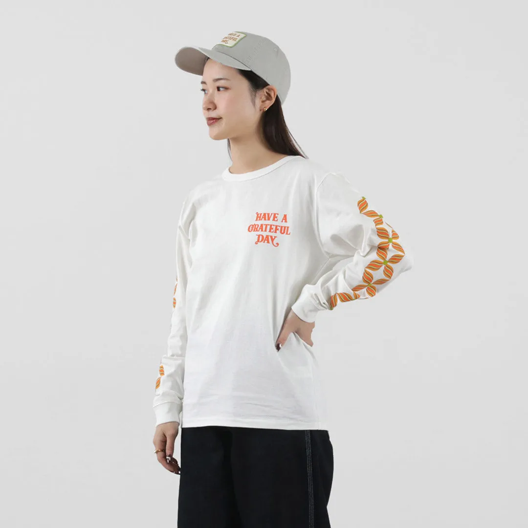 Comfortable Stretch HAVE A GRATEFUL DAY / 11oz Long Sleeve T-Shirt #6