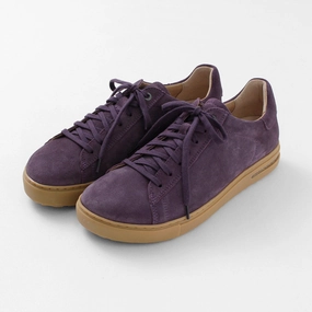 Low Profile Silhouette BIRKENSTOCK / Bend Low / Suede Leather Velour Leather Leather Sneakers