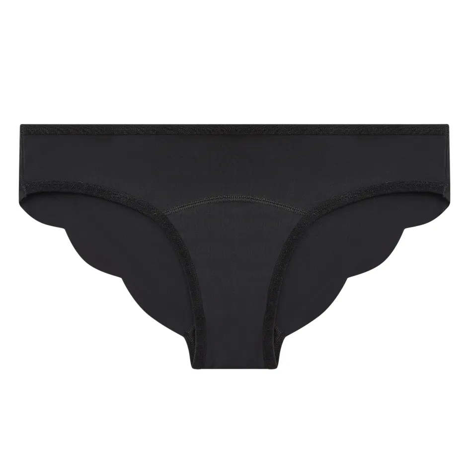 NIXI Body Sarah Sporty Leak Proof Women's Underwear in Black Natural Fit Ultra Breathability