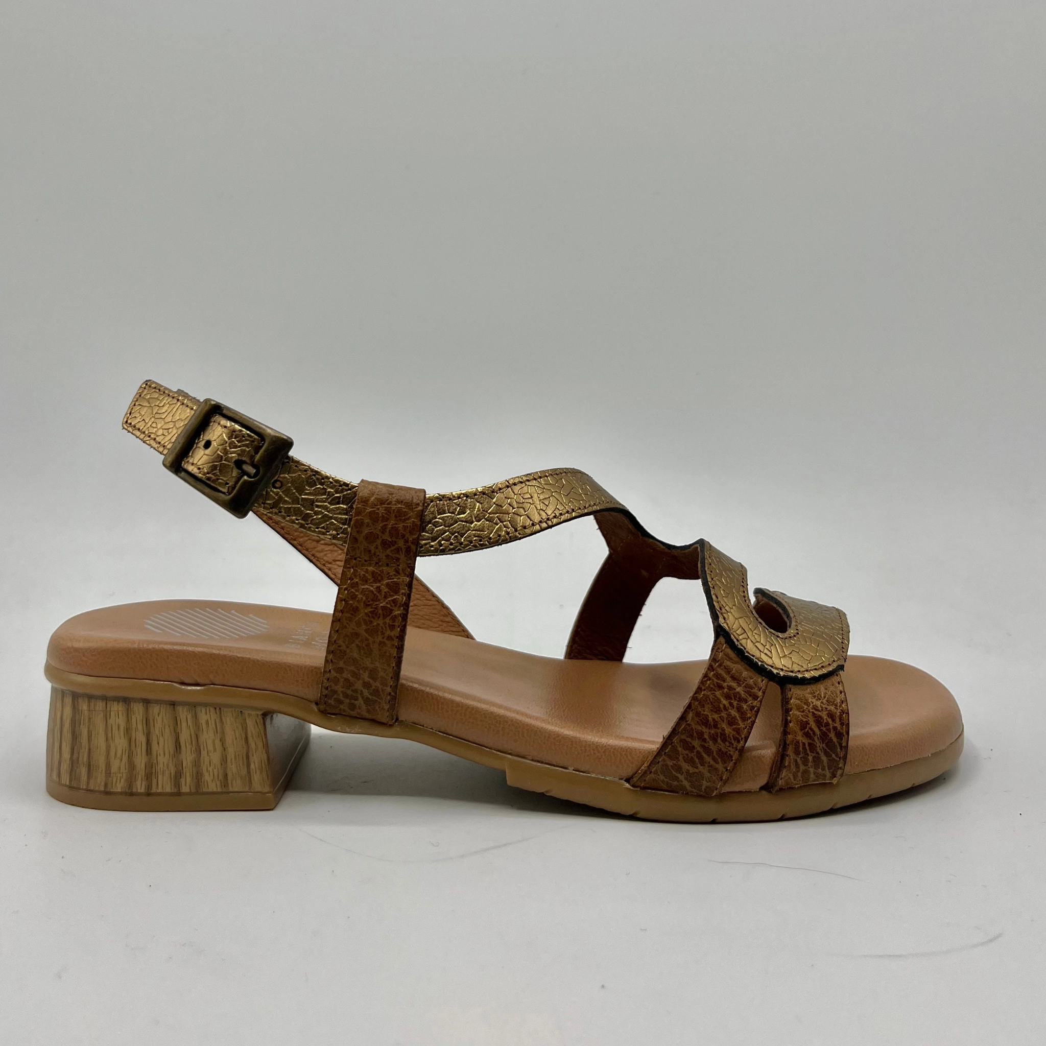 Peep Toe Leather Pumps Fashion Heels for Summer Bianca Moon Lucia