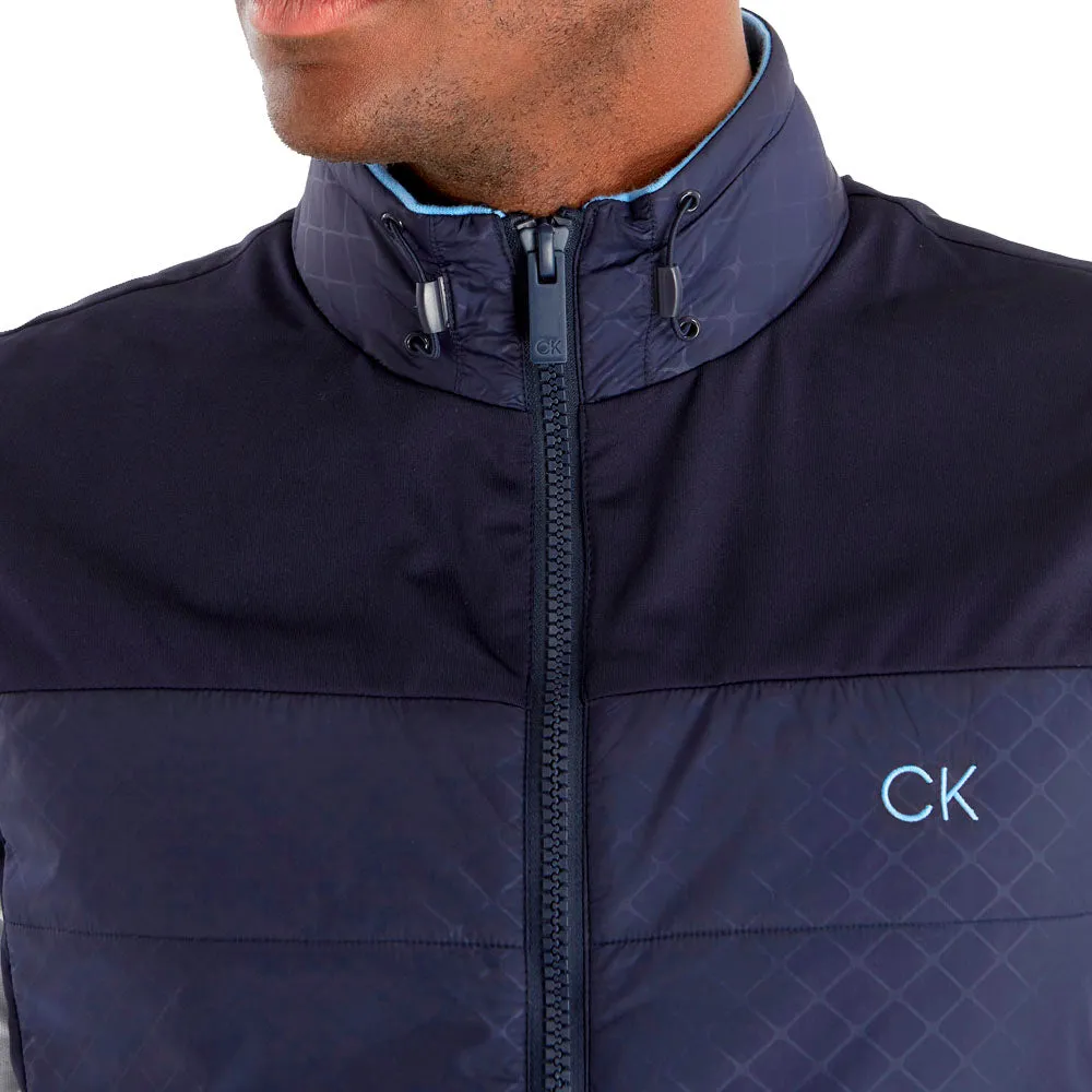 Calvin Klein Malden Hybrid Gilet - Navy Easy to store