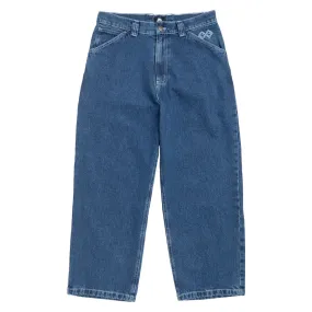Magenta Ledge Denim Jeans - Light Blue Versatile Look Convertible legs
