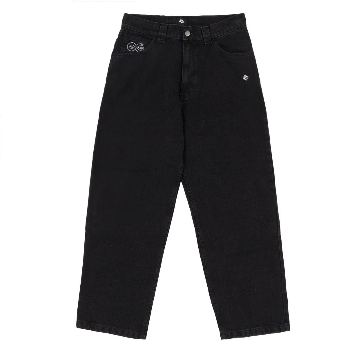 Magenta OG Denim Jeans - Black Quick Conversion Hem