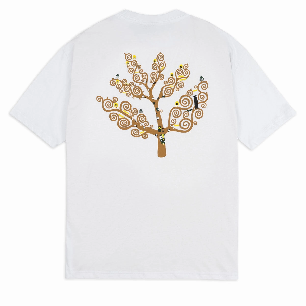 Reversible Design Concept Magenta Life T-Shirt - White