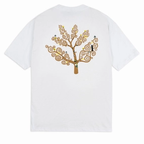 Reversible Design Concept Magenta Life T-Shirt - White