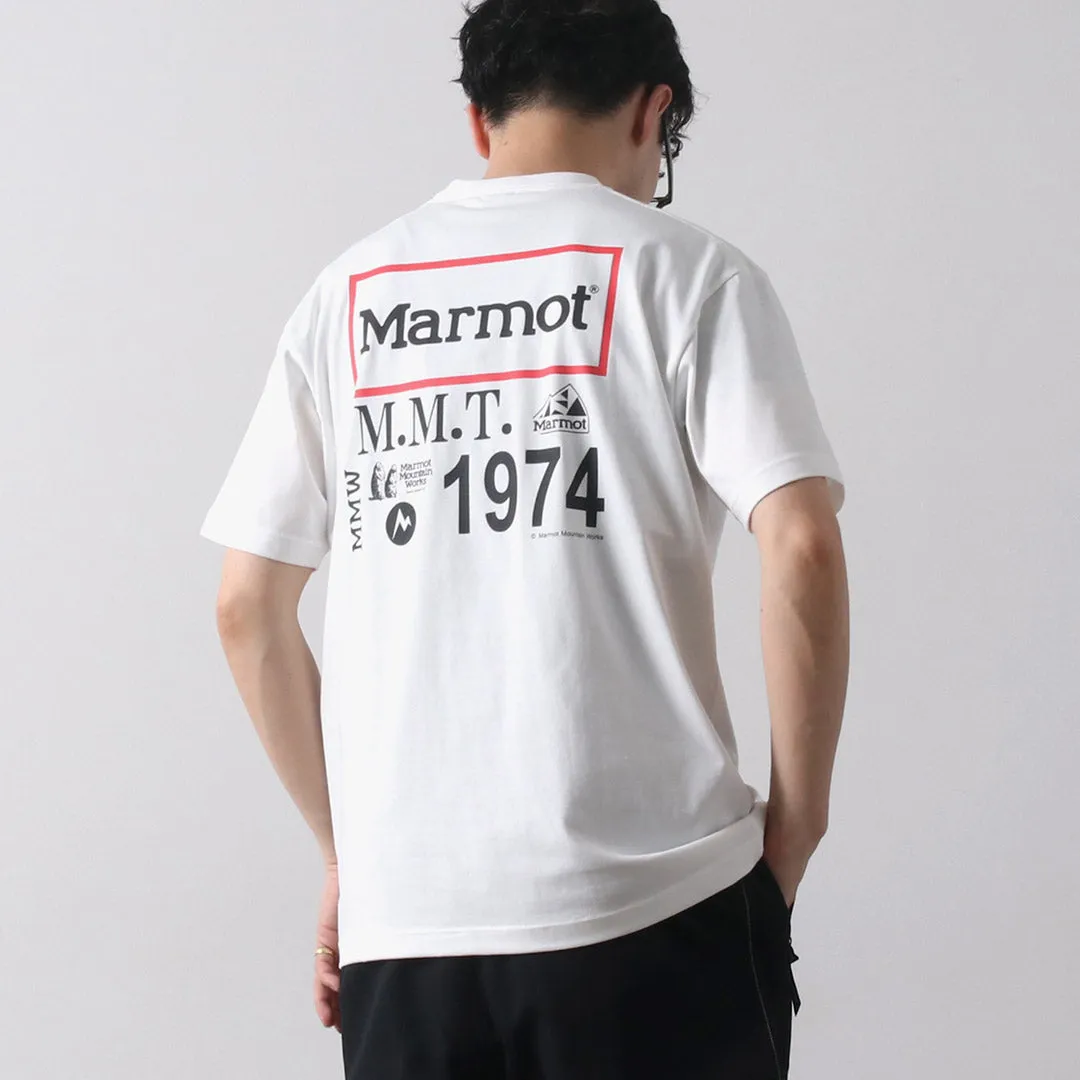 No Shrink Technology NonRestrictiveCut MARMOT / MMW Archive Logo T-shirt