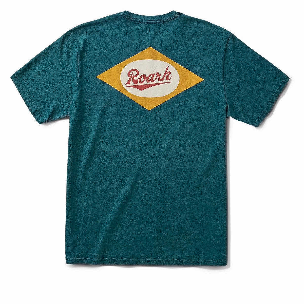 Roark Diamond Script T-Shirt - Deep Sea FadeResistant