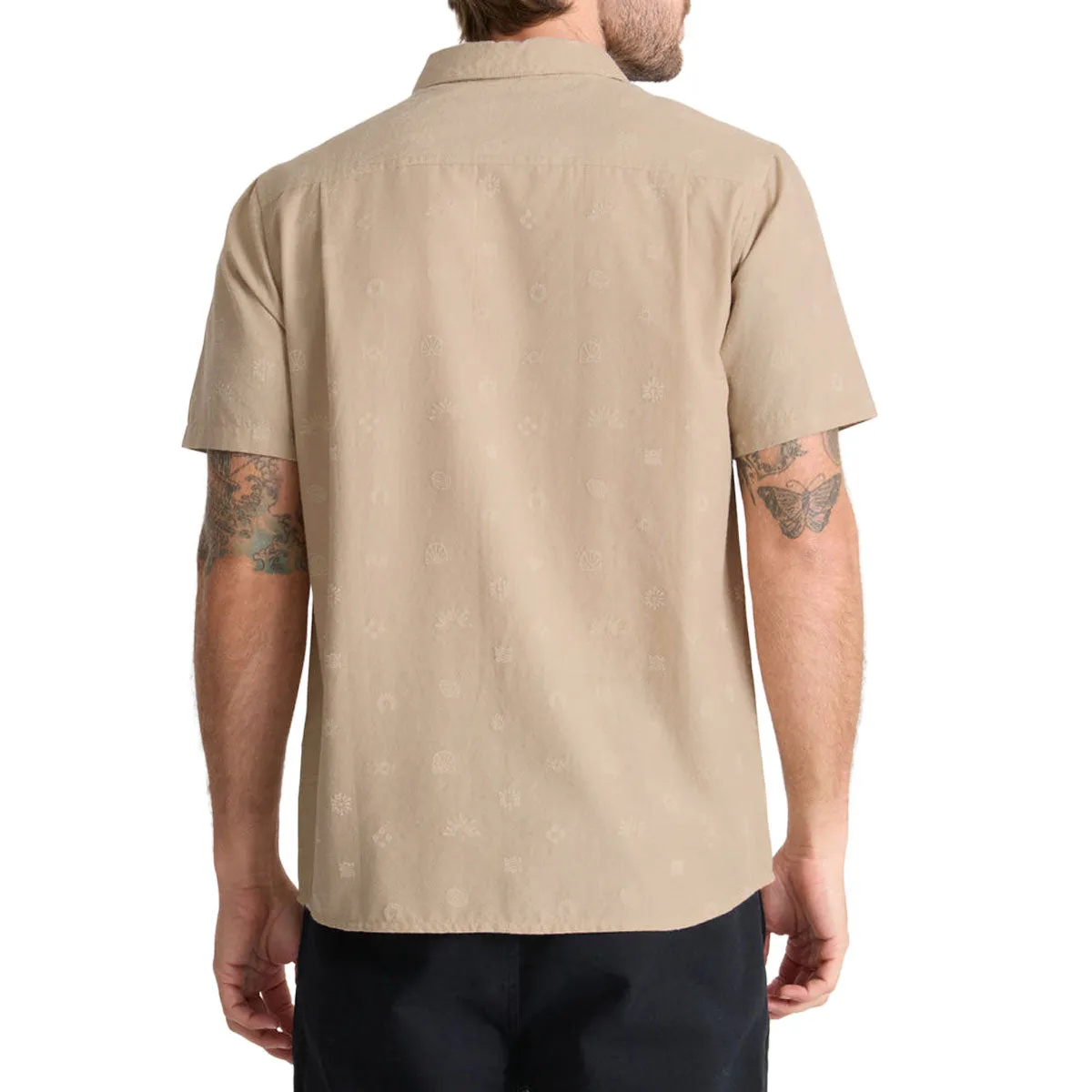 Low Profile Pocket Design Mesh Insert Roark Journey Shirt - Fossil
