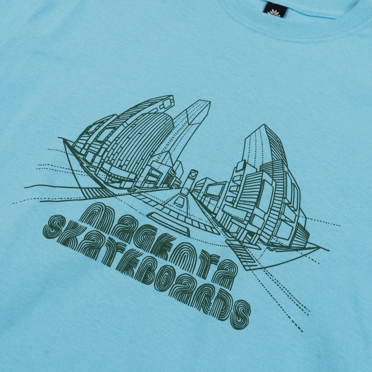 Magenta 3D T-Shirt - Blue Wrinkle-Free