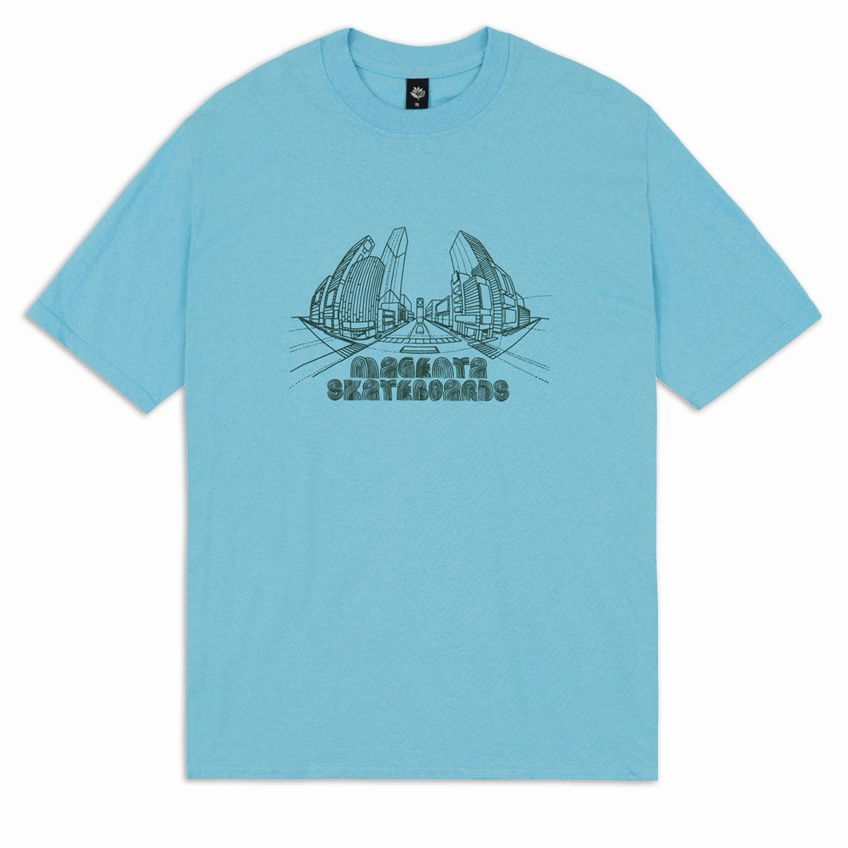 Magenta 3D T-Shirt - Blue Breathable apparel Biodegradable Textile