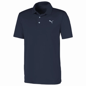 Stretchable Fabric Puma Rotation Polo Shirt - Navy Blazer