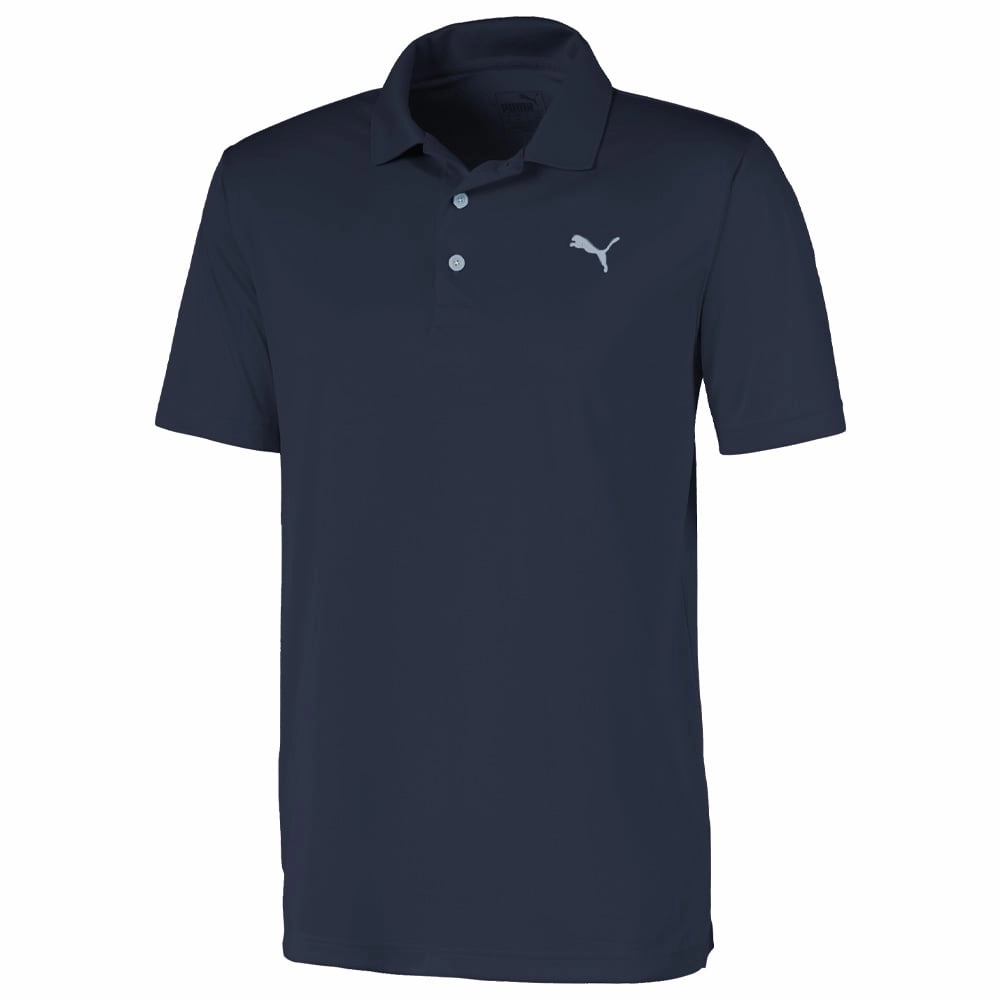 Relaxed and Comfy Subtle Details Puma Rotation Polo Shirt - Navy Blazer