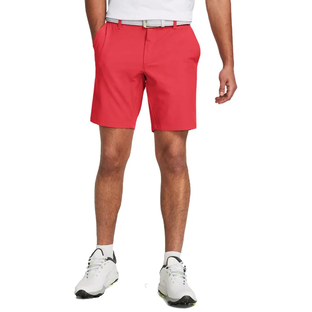 Under Armour Drive Taper Shorts - Red Solstice/Halo Gray Clean Stretch