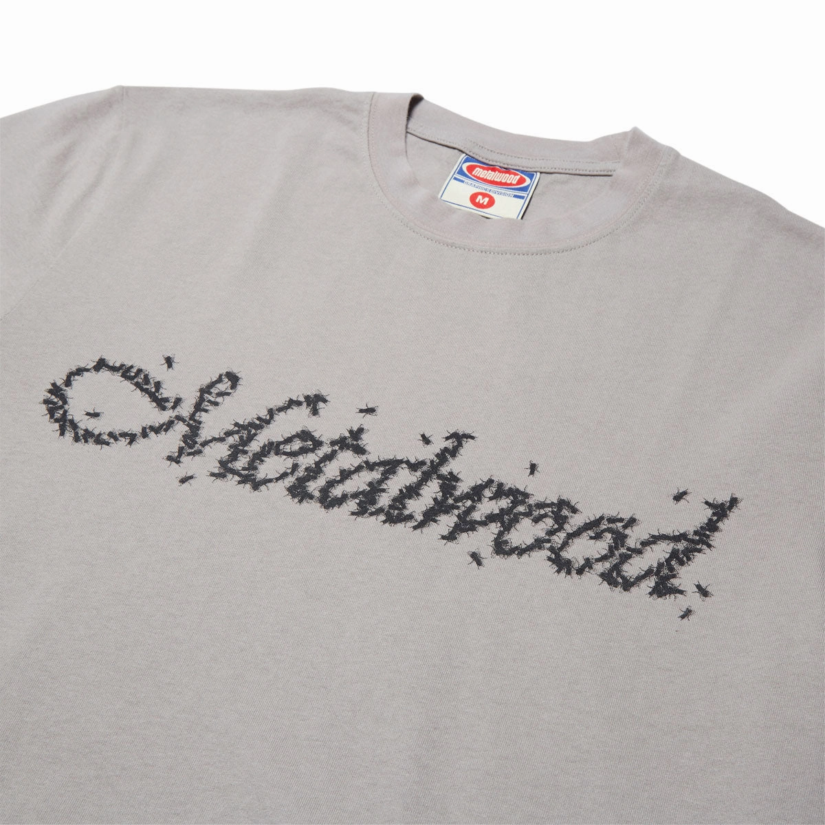 Metalwood Flies T-Shirt - Taupe Perfect Wear Chic Style Trend