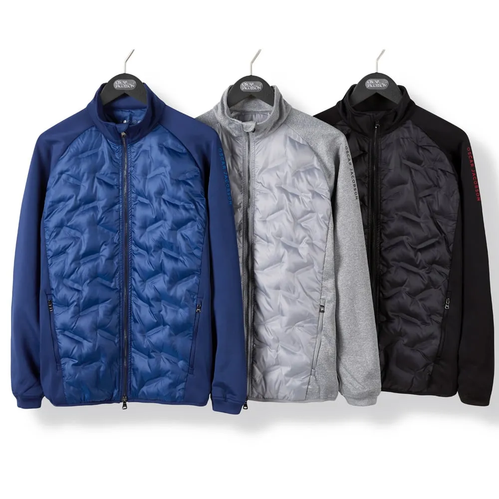 Oscar Jacobson Rushton Hybrid Jacket - Black Knee Length