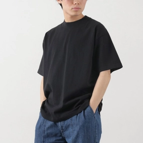 Quick-Dry Fabric Streetwear attitude MINE / Short Sleeve Crew T-Shirt
