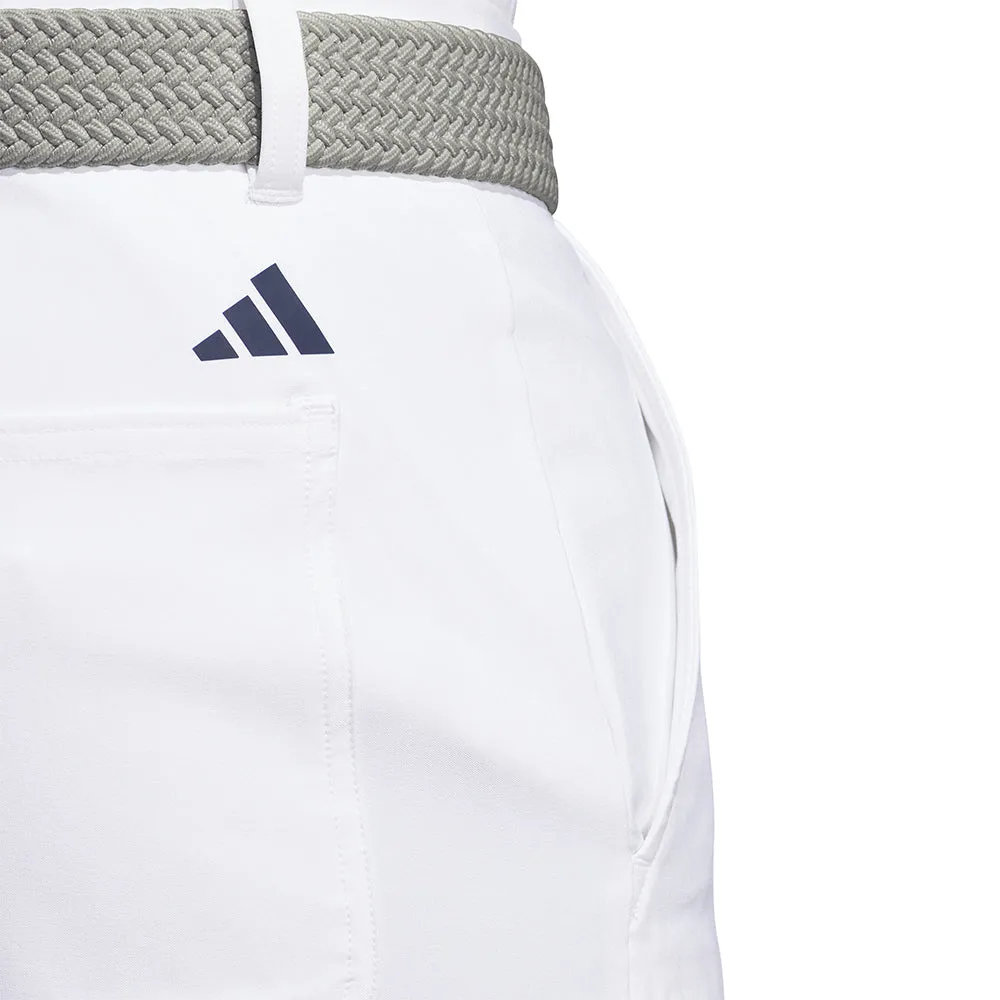 adidas Utility Shorts - White Outdoor Comfort Tear Resistant Fabric