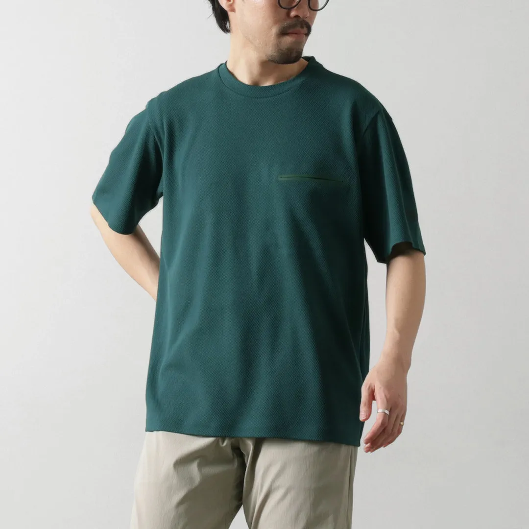 Non Iron Finish DESCENTE ALLTERRAIN81 / Thermal Half-Sleeve T-Shirt