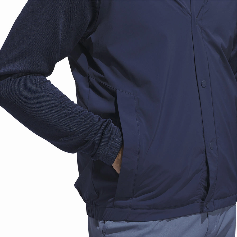 adidas Ultimate 365 Tour Cardigan - Collegiate Navy Chill Layer