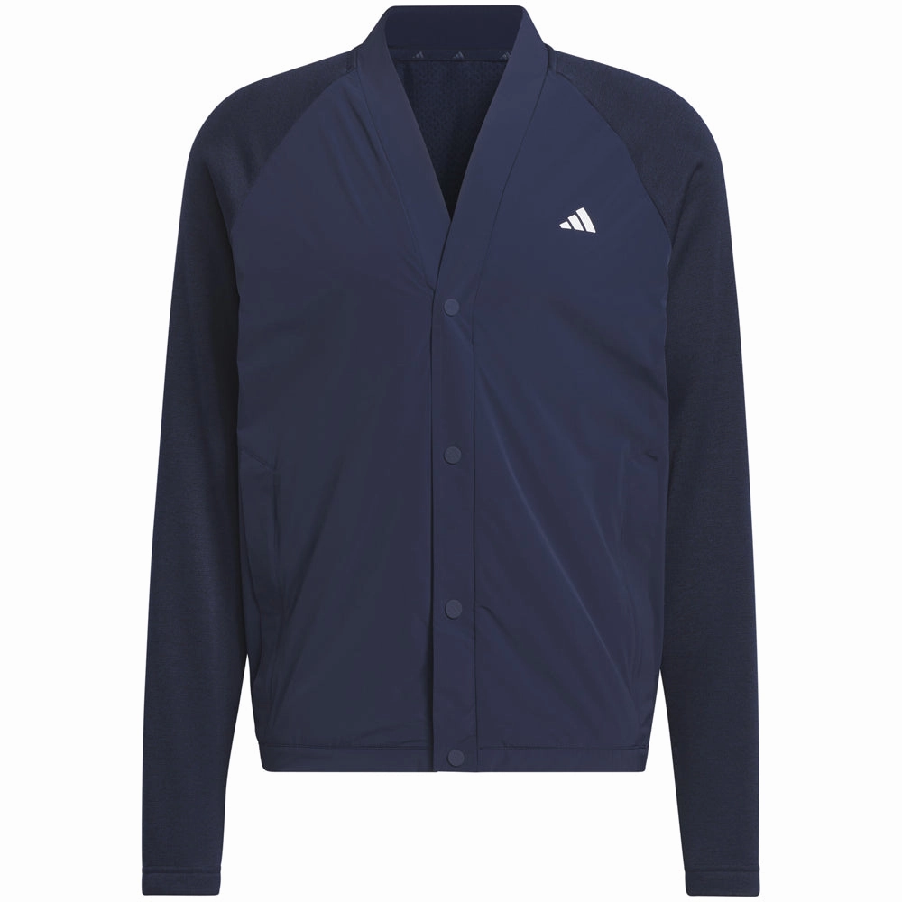 adidas Ultimate 365 Tour Cardigan - Collegiate Navy Weekend Relaxed