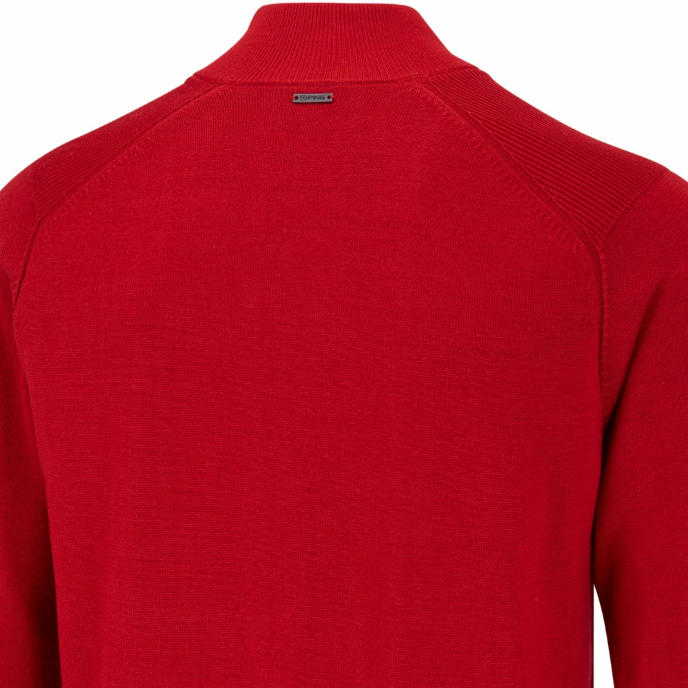 Ping Murphy Full Zip Sweater - Rich Red product camouflage stealth product camping suitability